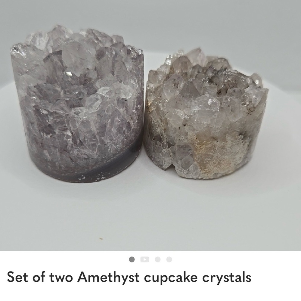 Crystal Geode cupcakes